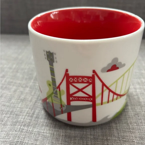 Starbucks Ohio Mug with Red Interior - Picture 5 of 8